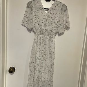 Pattern Flowy Beach Dress
